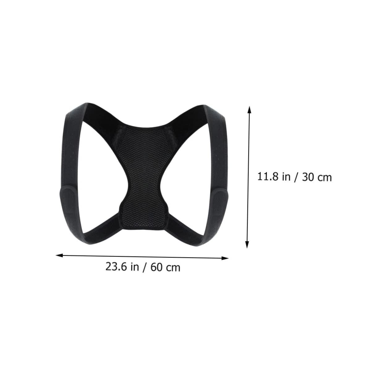 ORFOFE 60kg Posture Corrector Back Belt Back Support Brace for Hunchback for Adults Boys and Girls Washable Soft Breathable