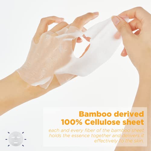 Mediheal Official Best No.1 Korean Sheet Mask - E.g.t Nourishing Ampoule Face Mask 10 Sheets For Intensely Hydrating Nourishing For All Skin Types #TOP3