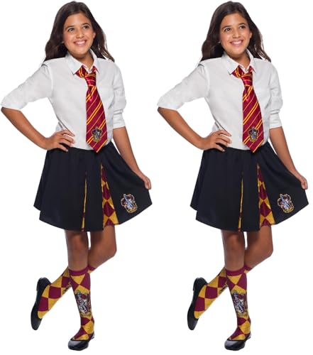 Rubies 39037NS000 - Disfraz de Harry Potter unisex, para niños, Gryffindor/rojo, NS (Paquete de 2)