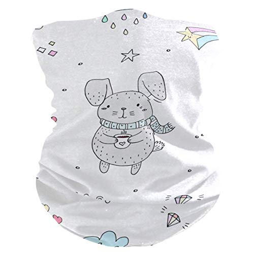 Unisex Multifunctional Headwear Face Mask, Seamless Cover Mouth Bandanas Gaiter, Sun Dust Protection Windproof Headband Neck Gaiter Warmer Balaclava