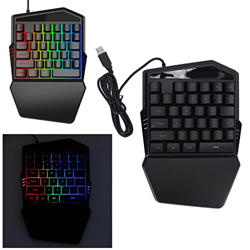 Teclado Mecánico One Handed RGB Septpenta USB miniatura 6