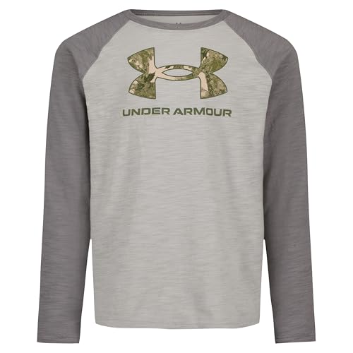 Image of Under Armour Boys' Long Sleeve Graphic T-Shirt, Lightweight & Breathable, Outdoor Collection