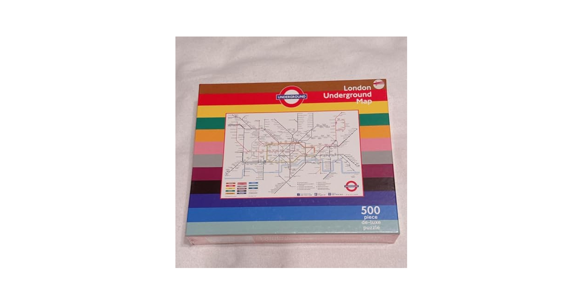 ロンドン地下鉄マップ 500ピース ジグソーパズル ロンドン地下鉄路線図 Amazon | ロンドン 地下鉄 路線図 500ピース ジグソーパズル