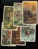  Sammelbilder - 6 Einzelbilder - PALMIN - Serie 61: Die Kolonialisierung Nordamerikas - Bild 1-6 - Farbige Lithobildchen - je 10,5 x 6,5 cm