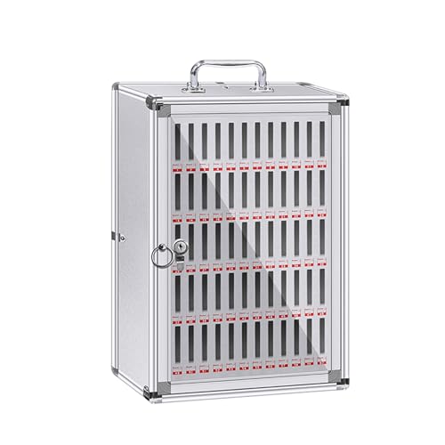 Casier pour téléphone portable mural en aluminium pour éviter les vols