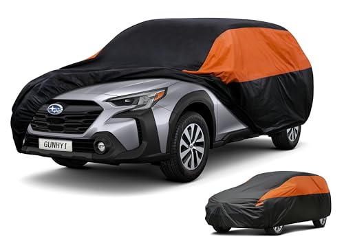 Image of GUNHYI Subaru Car Cover Custom Fit Subaru Outback (1994-2019) Waterproof All Weather for Automobiles, Lightweight Full Exterior Cover Outdoor Sun UV Rain Dust Snow Wind Protection.