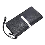 YXADGML Bolso De Mano Hombre Cartera de cuero for hombre, y cómoda, ideal for negocios Viajes(Style1)