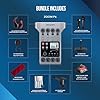 Zoom PodTrak P4 Portable Multitrack Podcast Recorder, Audio Interface w/ 4 Mic Inputs, 4 Headphone Outputs, Platinum Kit with 4X Mic Pop Filters, 4X Headphone w/Mic, 4X Handheld Mic, 64GB SD & More #1