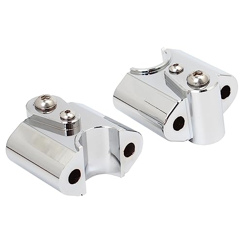 Barra elevadora manillar R18 cromada en aluminio para moto 2020-2022 6