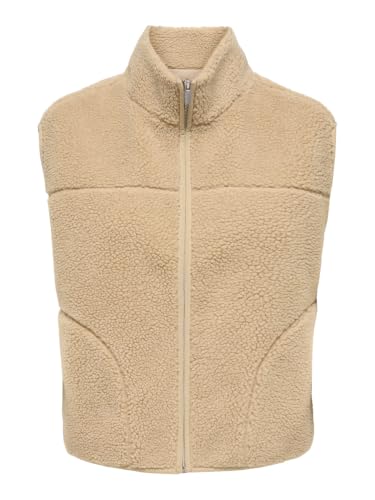 Chaleco ONLY Onlbaby Teddy para paseos otoñales y estilo casual urbano