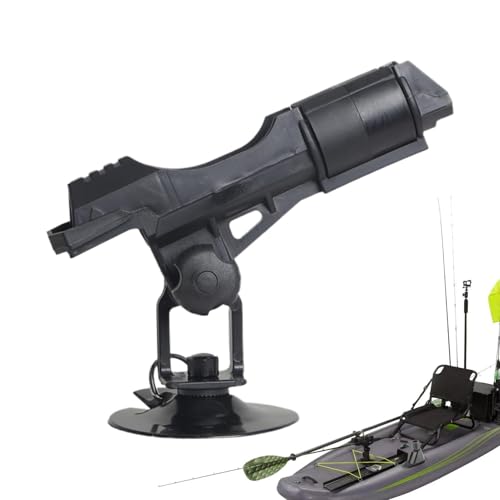 Veasbuu Soportes para caña de pescar para barco de , soporte ajustable de 360 grados, soporte para caña de pescar, para barco, canoa, cubierta, playa, lago, orilla