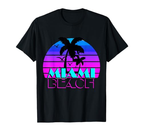 Vintage Miami Beach Novelty Tee shirts, I Love Miami, Miami T-Shirt