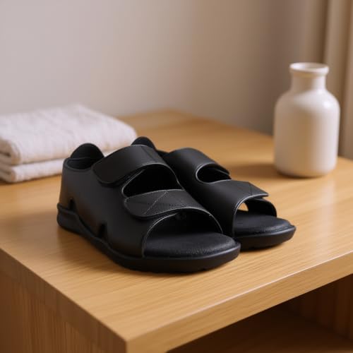 Image of DR PLUS Men's Healthcare, Diabetic and Orthopedic Light Weight MCR /MCP Footwear /Sandals /Slipper /Chappal