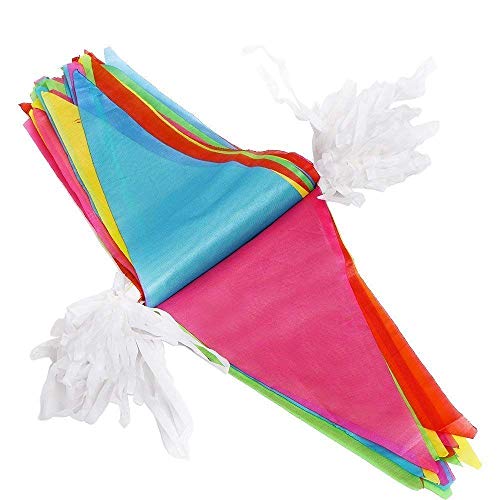 Haobase 124Feet Plastica Plastica PVC Bunting