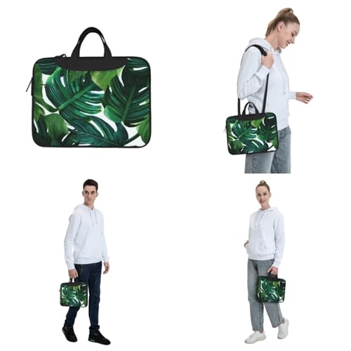 Maletín bandolera para laptop unisex 14 pulgadas miniatura 7