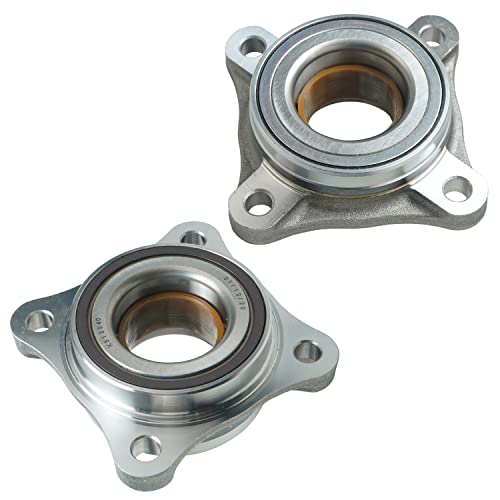 Detroit Axle - 2 Front Wheel Bearing Modules for 2005-2023 Toyota Tacoma