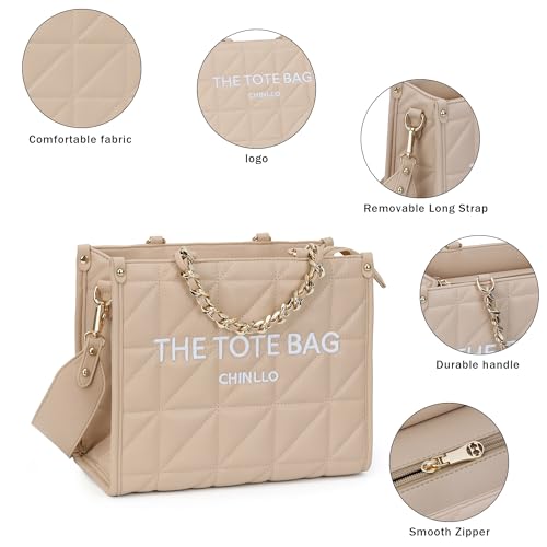 Image of Chinllo Tote Bag for Women Top Handle Satchel Purse and Handbags with Shoulder Strap