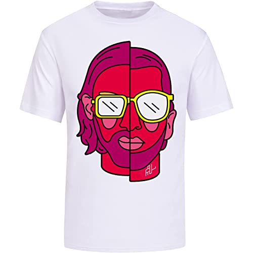 Photo de Le Monde Chico PNL T-Shirt Print Top Hombre Tee Clothes Mens Unisex Tee Whites