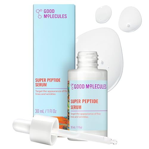 Good Molecules Super Peptide Serum - Anti-aging Facial Serum with Peptides and Copper Tripeptides to...
