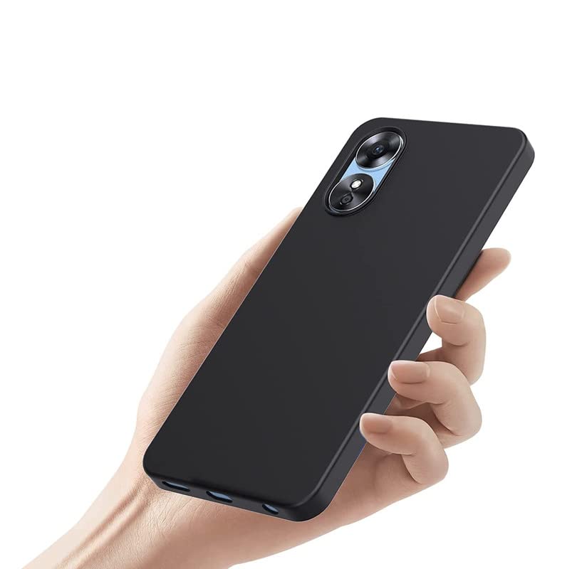 PrimeLike Candy Case Shockproof Silicon Matte TPU Flexible Back Cover for Oppo A17 / CPH2477 (Black) (B0BM4V3Y72) Amazon Price History, Amazon Price Tracker