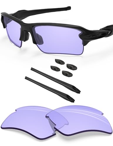 Image of BLAZERBUCK Anti Salt Replacement Lenses & Sock Kit for Oakley Flak 2.0 XL OO9188 Sunglasses