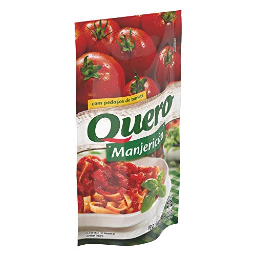 Molho de Tomate Quero Manjericão 340g