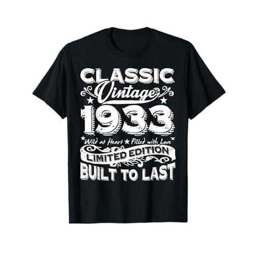 Vintage 1933 86 años - Camiseta divertida de regalo de cumpleaños 86 Camiseta