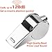 Whistle, 24 PCS Professional Stainless-Steel Whistles with Lanyards in Bulk, Very Loud Metal Sports Whistle, Perfect for Coaches, Referees, Lifeguards, Officials, and Teams, Silver
