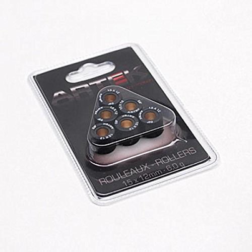 Galet rouleau de variateur Artek pour Scooter MBK 50 Nitro Avant 2020 15x12 6Grs Neuf