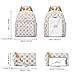Makes Mini Backpack for Women, Stylish Daypack Purse Handbag Small Casual Daily Travel Bag, Lady Girls Gifts for Work School, 2pcs Sets