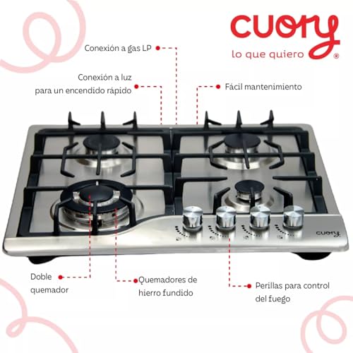 Hornos Y Parrillas, Kitchen parrilla empotrable Marca CUORY (3)