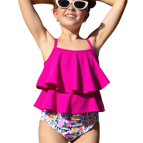 Maillot de bain bébé fille et ensemble bikini 3 pièces avec short pour enfant