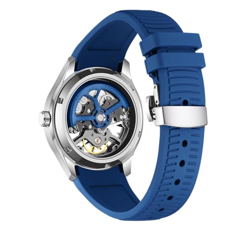 Image of ALIX AL2924 Automatic Mechanical Wrist Skeleton Stainless Steel Band Waterproof Luminous Analog Watches