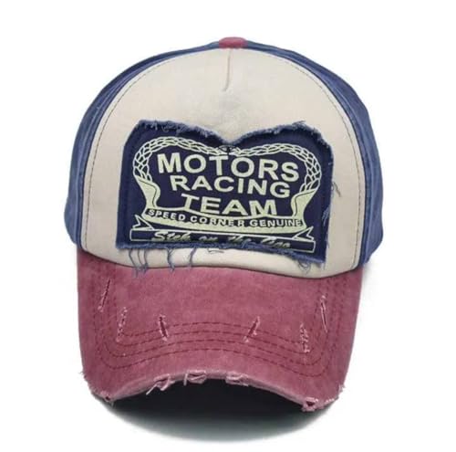 Gorra de béisbol retro de algodón ajustable miniatura 2