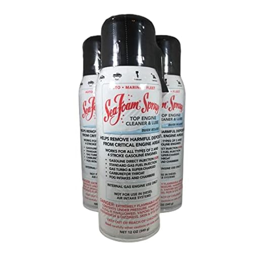 SS14 Sea Foam Spray Quick Acting Top Engine Cleaner and Lube 12oz 3 Pack