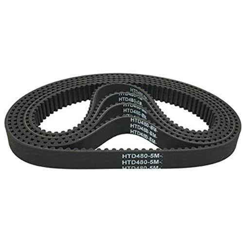 NUSHKE Zzhyu-Premium Timing Belt 1PC HTD 420-5M HTD 425-5M HTD 480-5M HTD 485-5M HTD 490-5M HTD495-5M Rubber Timing Belt
