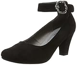  HIRSCHKOGEL Damen 3004508 Riemchenpumps, Schwarz (Schwarz 002), 39 EU