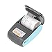 Bluetooth Thermal Receipt Printer, 58mm USB Portable Mobile POS Printer Mini Wireless Ticket Bill Printer for Small Business and Home Use Support iOS Android Windows (Without Storage Bag)