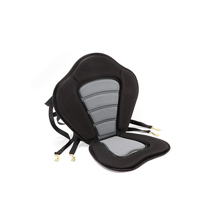 Buy Apurioni Deluxe Kayak Seat Padded Fishing Boat Seat, Adjustable