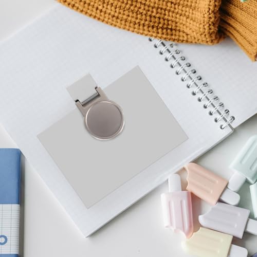 Money Clip, Coin Hinged Money Clip Round Circle Men Card Holder Fold Clip Wallet Clamp Money Organizer for Men Teens Father3