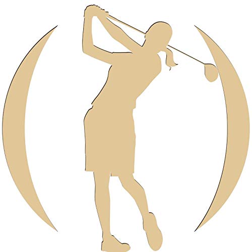 Crown Awards Golf Plaques, Custom Engraved Womens Golf Trophy Plaque Award, Great Customizable Golf Gift Prime