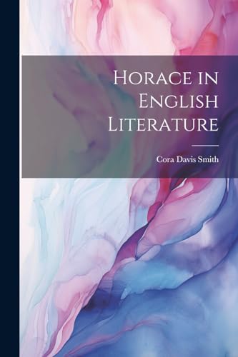 Horace in English Literature