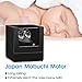 Abosi Double Watch Winder Box for Automatic Watches or Rolex , AC or Battery Powered Super Quiet Japanese Motor , 4 Rotation Mode Setting, for Lady and Man