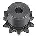 uxcell 10 Tooth Roller Sprocket B Type, 25 Chain, Single Strand 1/4