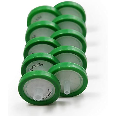 AMTAST Spritzenfilter (PES, 25 mm Durchmesser 0.45µm Porengröße) Cover