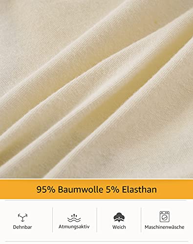 INNERSY Unterhosen Damen Baumwolle Pantys Spitze Atmungsaktive Hipster Unterwäsche 6er Pack (36, Mehrfarbig Hell) 5