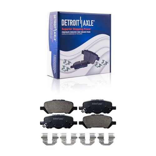 Image of Detroit Axle - Rear Brake Kit for 2009-2016 Toyota Venza