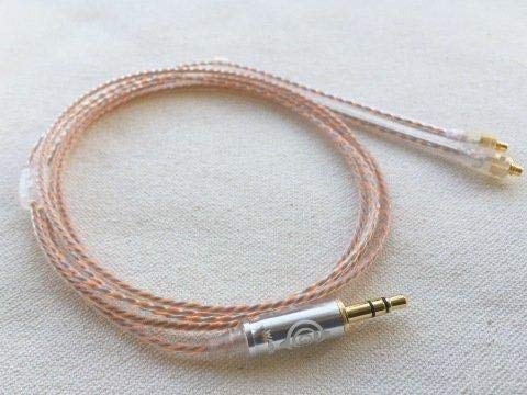 WAGNUS. イヤホン オーディオ アップグレードケーブル リケーブル Ginger Lily 3.5mm 3極プラグ qdc/旧UE Custom type