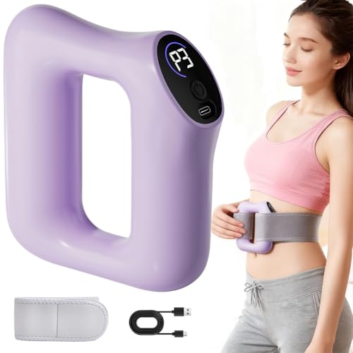 Multifunktionaler Ganzkörper Faszienring, Faszien Massagegerät, Faszienring, Silent Vibration Faszienring 5 Geschwindigkeiten 3 Modi für rücken Beine Oberschenkel Bauch Ganzkörperformung für Bauch