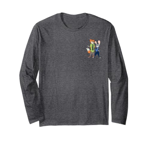 T-shirt Zootopia manches longues, cadeau idéal pour les passionnés Disney